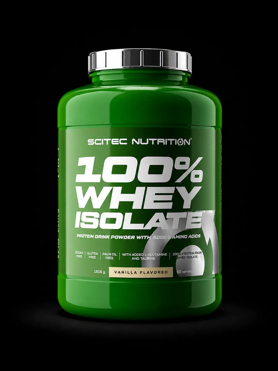 Scitec Nutrition 100% Whey Isolate 1816 g – Vanilla
