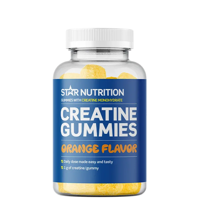 Star Nutrition Creatine Gummies 75 gummies Orange