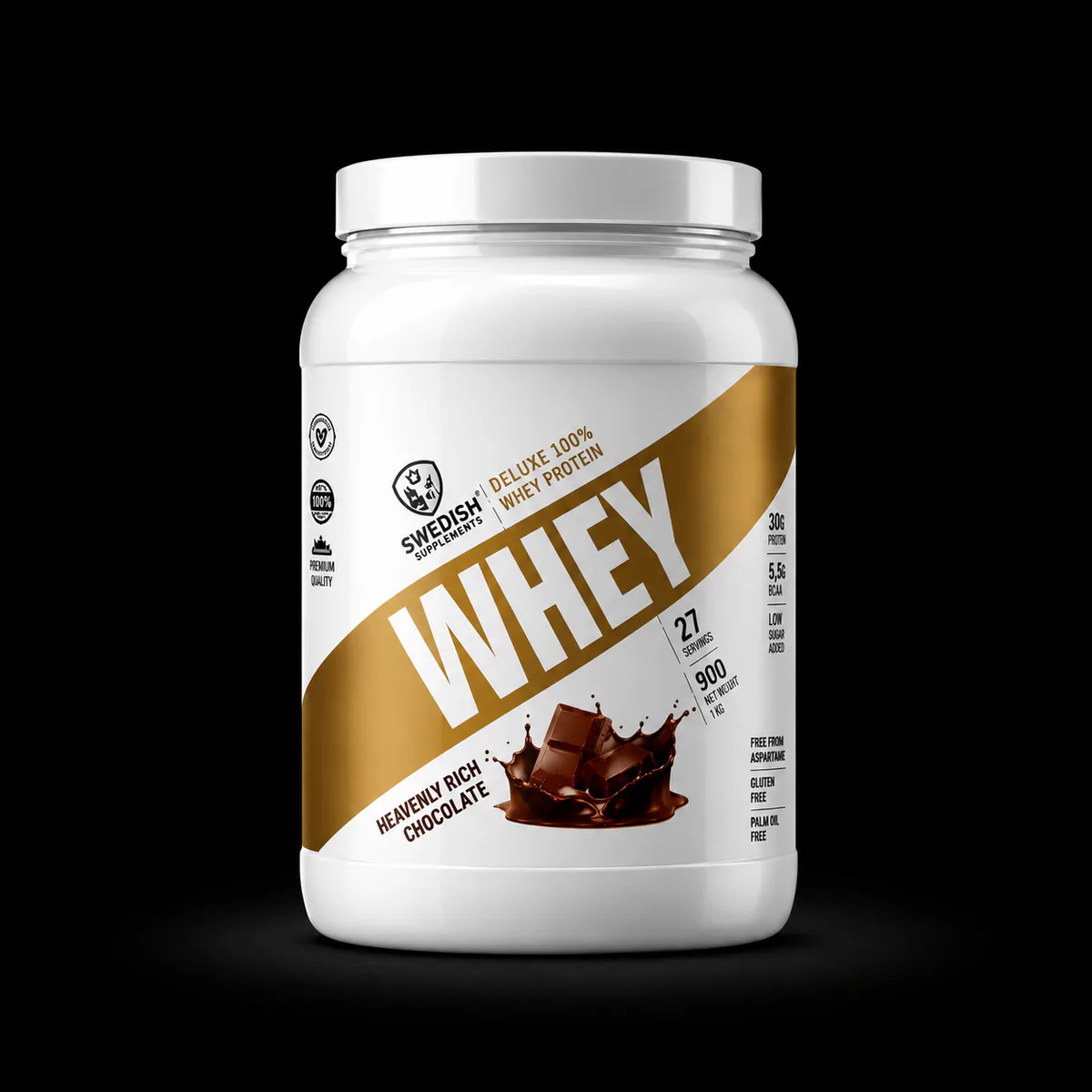 Whey Deluxe 900 g Heavenly Rich Chocolate